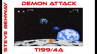 Demon Attack on the Texas Instruments TI99/4a