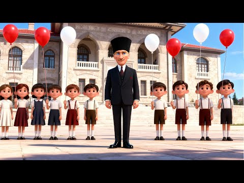 Atatürk Ölmez Işığı Sönmez Çocuk Marşı - 10 Kasım Atatürk'ü Anma Gününe Özel Klip - SH kids