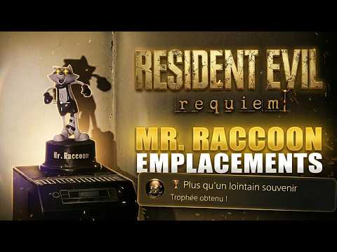 Resident Evil Requiem - Tous les Mr. Raccoon (Guide Emplacements) 🏆 Plus qu'on lointain souvenir