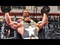 Debut prépa Mr Olympia 2019: Entraînement de pecs avec SHAWN RHODEN et Charles GLASS