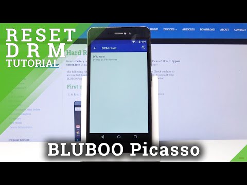 How to Reset DRM in BLUBOO Picasso – Erase DRM License