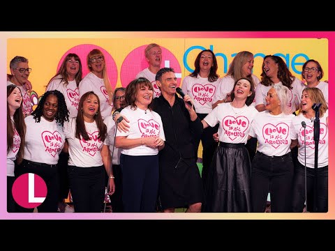 Change+Check Choir Perform ‘Love Is All Around’ Live | Lorraine