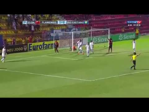 GOL DE DENER ! Flamengo 2 x 0 São Caetano - Copa São Paulo de Futebol Jr 2017