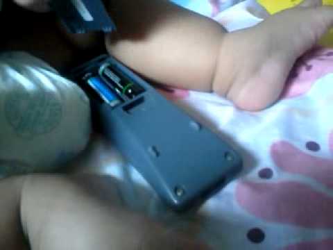 How to open a remote control's battery storage 101