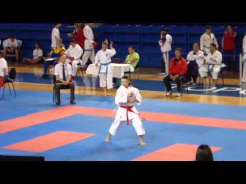 9th WUC Bar, Montenegro, kata female repasage, Mišková CZE vs Mark SUI