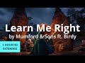 1 HOUR HD BRAVE LEARN ME RIGHT LYRICS ON SCREEN