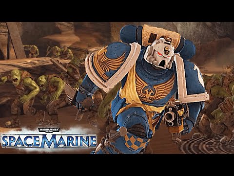 ULTRAMARINES Sternguard Veteran vs 500+ Orks! - Warhammer 40K: Space Marine | Augmented Mod