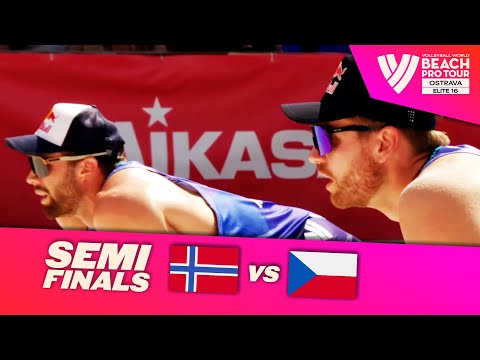 Mol, A./Sørum, C. vs. Perusic/Schweiner - Semi Final Highlights | Ostrava 2025 #BeachProTour