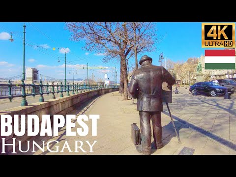 Budapest, Hungary — Highlights of the Pearl of the Danube【4K】| Walking Tour 2022