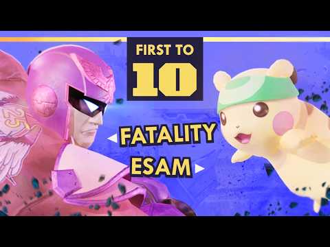 Fatality (Falcon) Vs ESAM (Pikachu) First To 10 Set!