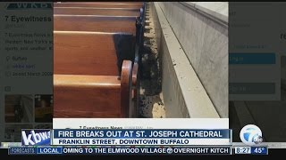 Fire breaks out at St. Joseph Cathedral