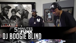 DJ Boogie Blind | #5MinutesOfFunk | #TurntableTuesday97