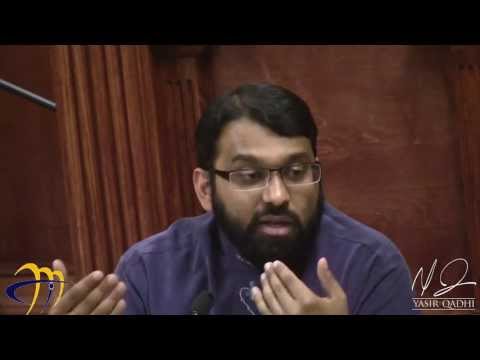 2013-05-01 Seerah pt.58 - The Battle of Khandaq / Ahzab (Trench / Confederates) Pt.3 - Yasir Qadhi
