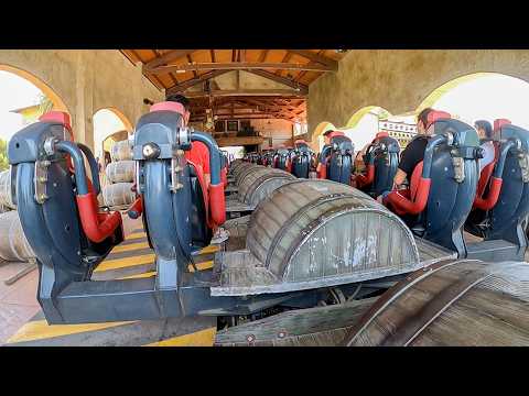 FURIUS BACO POV - PORT AVENTURA Wing Rider Roller Coaster