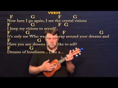 Dreams (Fleetwood Mac) Ukulele Cover Lesson with Chords / Lyrics