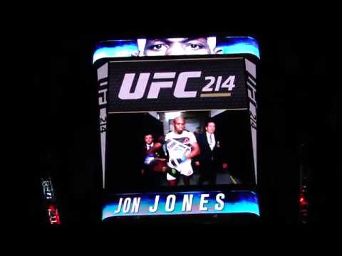 UFC 214 Jon Jones Entrance vs Daniel Cormier Anaheim Live