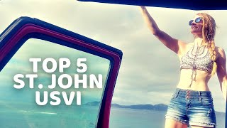 What to do in St. John | Top 5 Things To Do | US Virgin Islands
