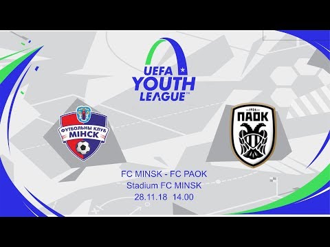 Live broadcast of the match FC Minsk vs PAOK FC