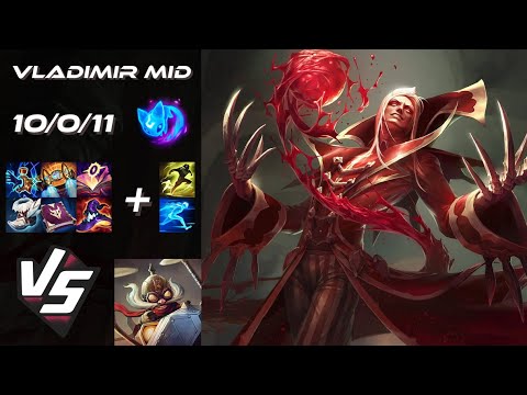 MID Vladimir vs Corki - EU Grandmaster Patch 25.19