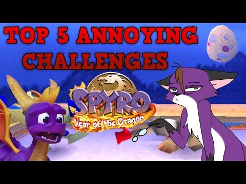 Spyro 3: Top 5 WORST Challenges!