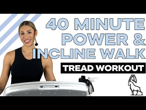 40 MIN Power and Incline Walk | Treadmill Follow Along Workout!