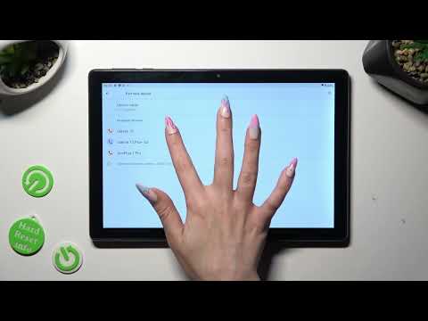 How to Connect a Bluetooth Device to ALCATEL 1T 10 Smart 2020 Tablet