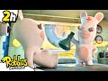 Rabbid Got Sick RABBIDS INVASION 2H Compilation Cartoon For Kids