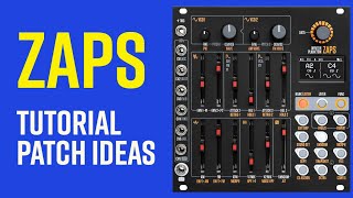 Video thumbnail for Winter Plankton Zaps drum and percussion module. Full tutorial and patch examples by SynthDad