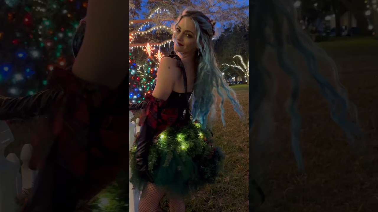 I made my own Christmas party dress!