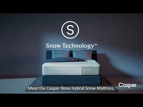 Inside the Casper Nova Hybrid Snow Mattress
