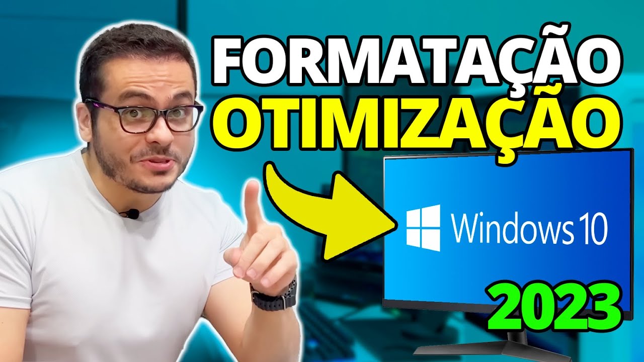 TUTORIAL FORMATANDO E OTIMIZANDO O SEU PC COM O WINDOWS 10   ELE ESTA MELHOR DO QUE O WINDOWS 11 ?