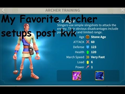 Post KVK Kills - 5 to 7 march setups / why - 5 archer marches overated?