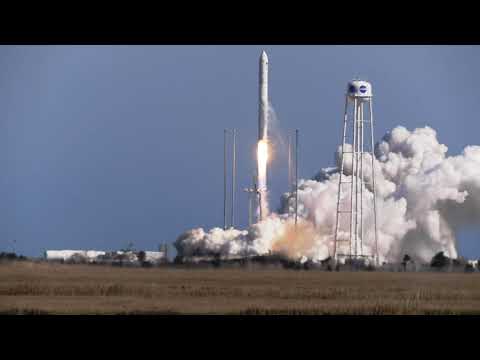 NASA Cygnus CRS-11 120fps Slow-Motion Rocket Launch