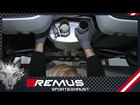Mini Cooper S F56 installation instructions REMUS cat-back sport exhaust