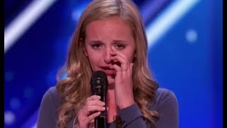 Evie Clair: Rising STAR Sings &#39;Arms&#39; For Her Dad with Cancer | America&#39;s Got Talent 2017