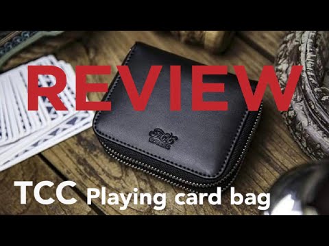 ACCORDION - STYLE  MULTIFUNCTIONAL PLAYING CARD BAG BY TCC REVIEW