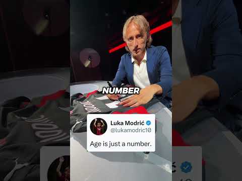 Modric scored his first goal for AC Milan at 40.🥹😳 Age is just a number for him.🤩