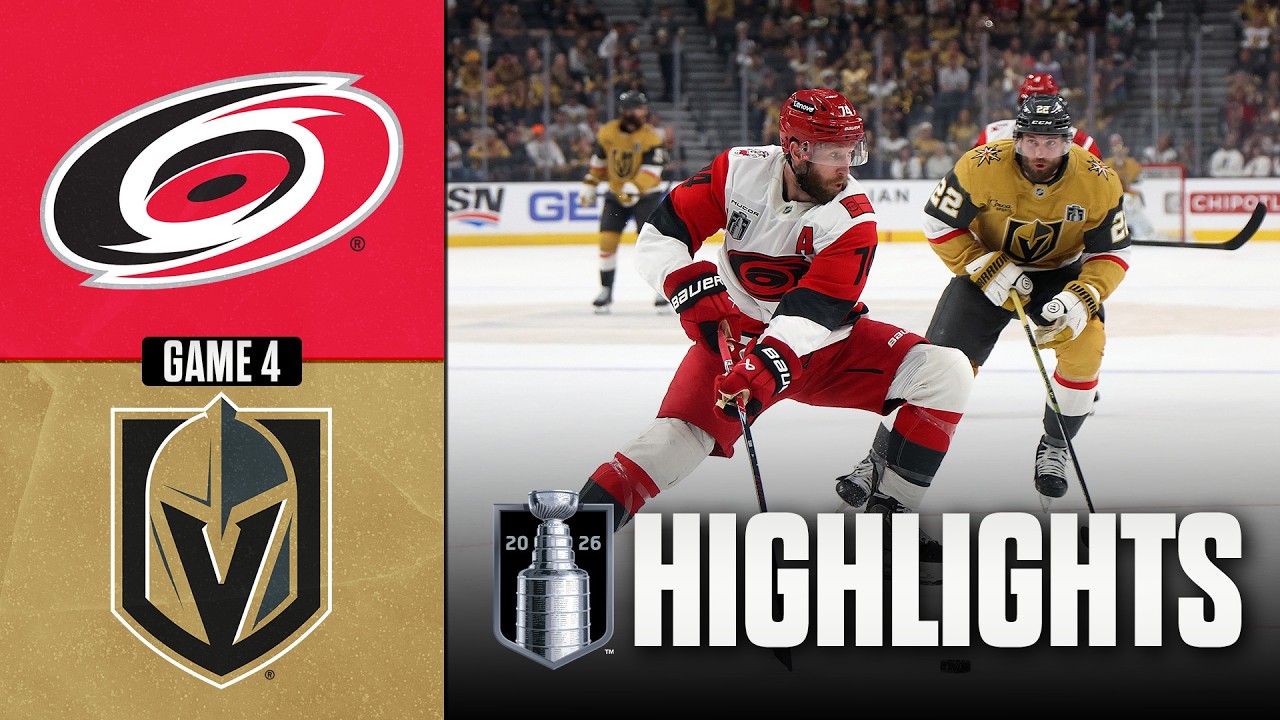 6월10일 캐롤라이나 베가스골든나이츠 NHL 하이라이트