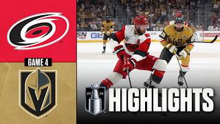 Hurricanes vs. Golden Knights | NHL Playoff Highlights | Game 4 | June 9, 2026