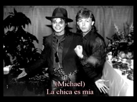 Michael Jackson vs. Paul Mccartney - The Girl Is Mine (Subtitulado en Español)