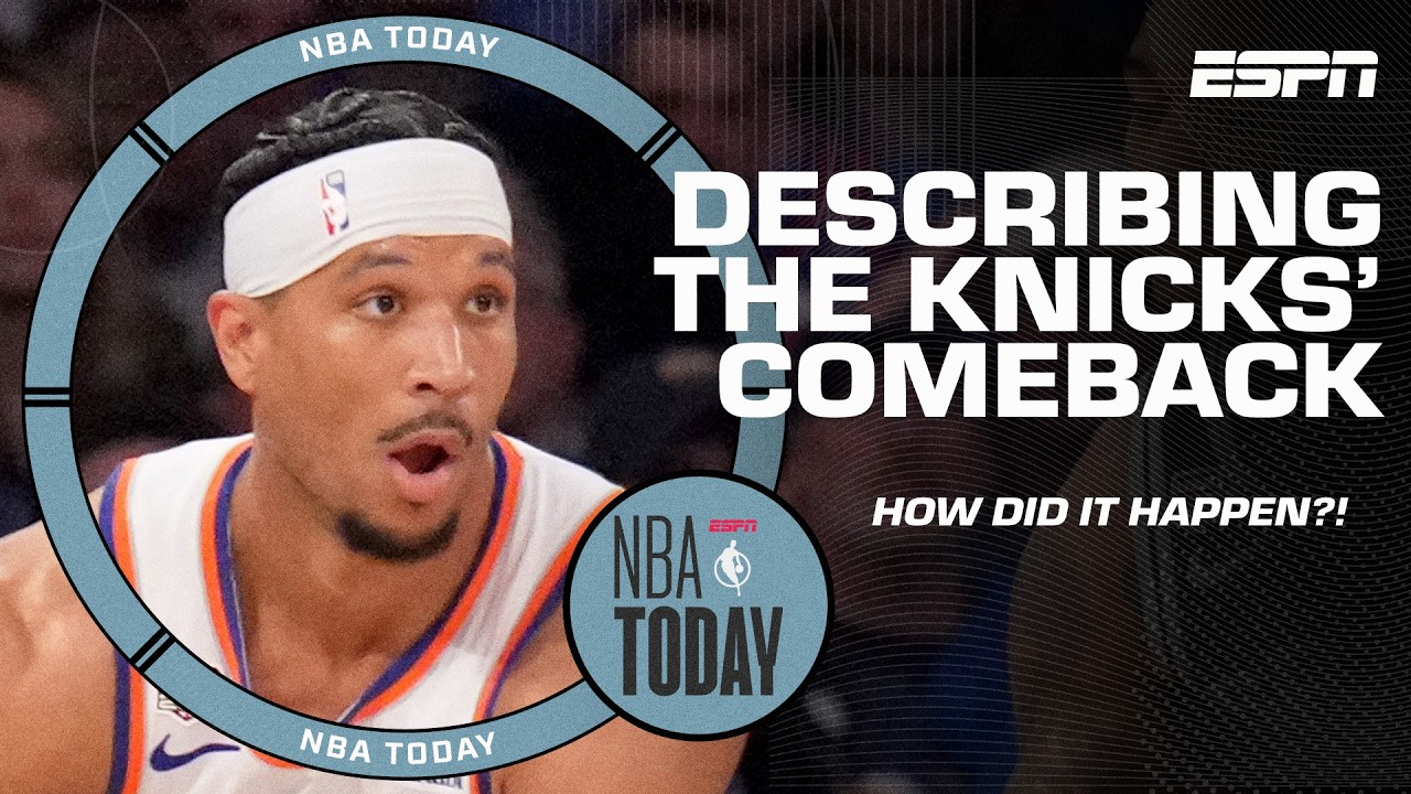 GREATEST. GAME. EVER. 🚨 Reliving the Knicks coming back to beat the Spurs in Game 4 | NBA Today