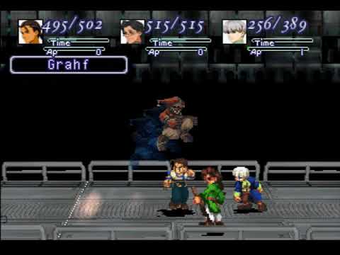 Xenogears - 239 Lab Ducts #3 BOSS Grahf & Executioner