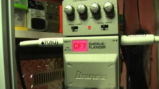Video thumbnail for Ibanez CF7 Chorus Flanger Rockday.pl test by Rockdaypl