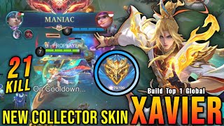Download lagu 21 Kills MANIAC!! Sunborn Monarch Xavier New COLLECTOR Skin - Build Top 1 Global Xavier ~ MLBB mp3 Download lagu 21 Kills MANIAC!! Sunborn Monarch Xavier New COLLECTOR Skin - Build Top 1 Global Xavier ~ MLBB mp3