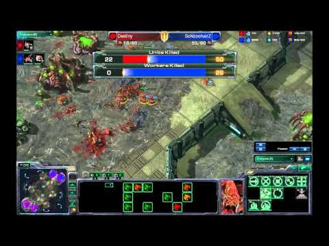 Destiny vs ScNzoohairZ - Casted by Laughing Man