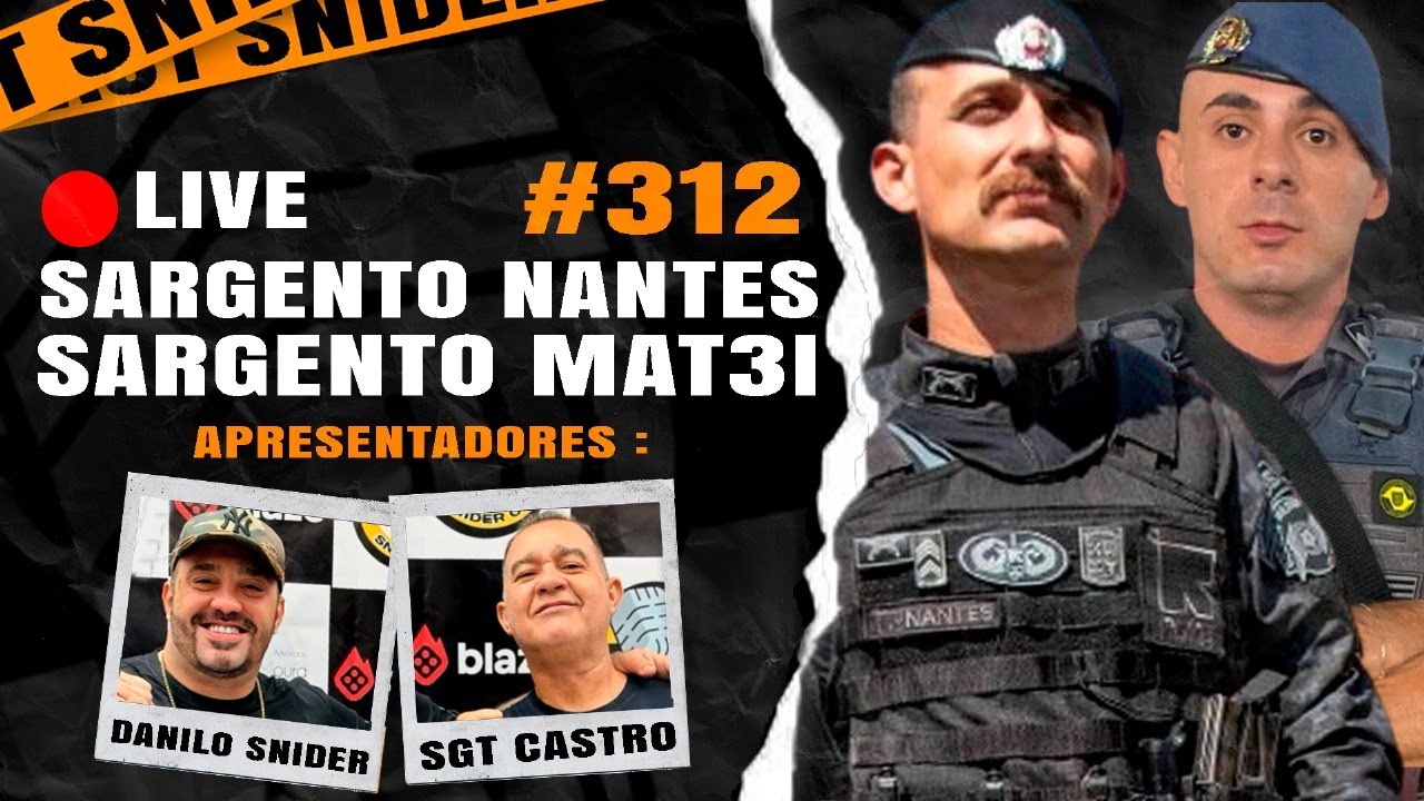 [AO VIVO] SARGENTO NANTES E SARGENTO MAT3I