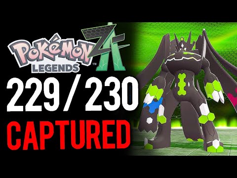 I Completed a LIVING DEX in Pokemon Legends ZA!