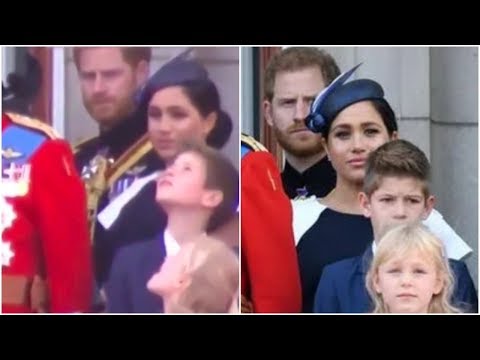 Prince Harry didn't Tell off Meghan at Trooping The Colour  Here's What Actually happened