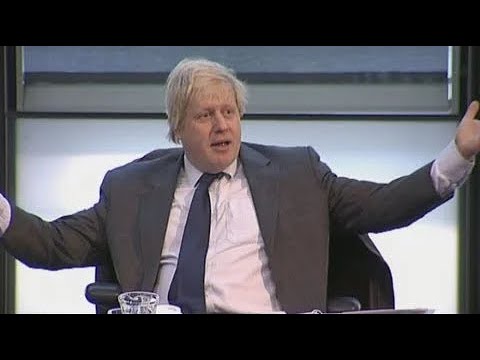 Boris Johnson says Supine Protoplasmic Invertebrate Jellies