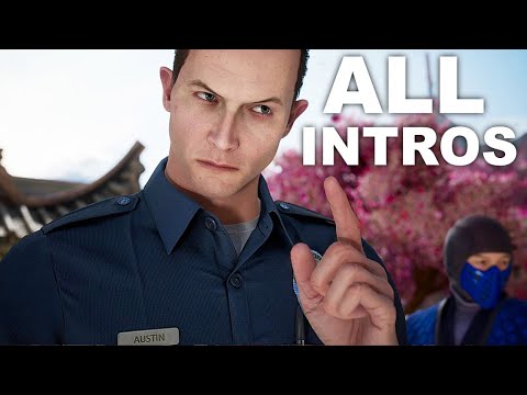 Mortal Kombat 1 T-1000 All Intros MK1